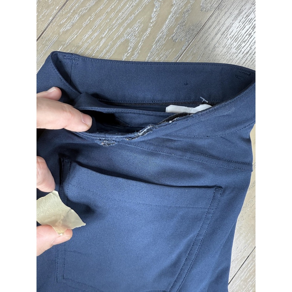 Lululemon‎ ABC Pants Mens 30 Blue ABC Slim 5 Pocket Chino Stretch Casual - Picture 4 of 16